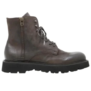 Pawelk's 25403 stivaletto uomo pelle caffè