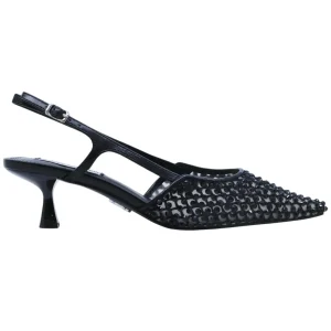 Steve Madden Legaci MR slingback donna in mesh nero