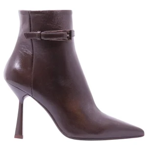 Chantal 2732 tronchetto donna pelle verlux marrone