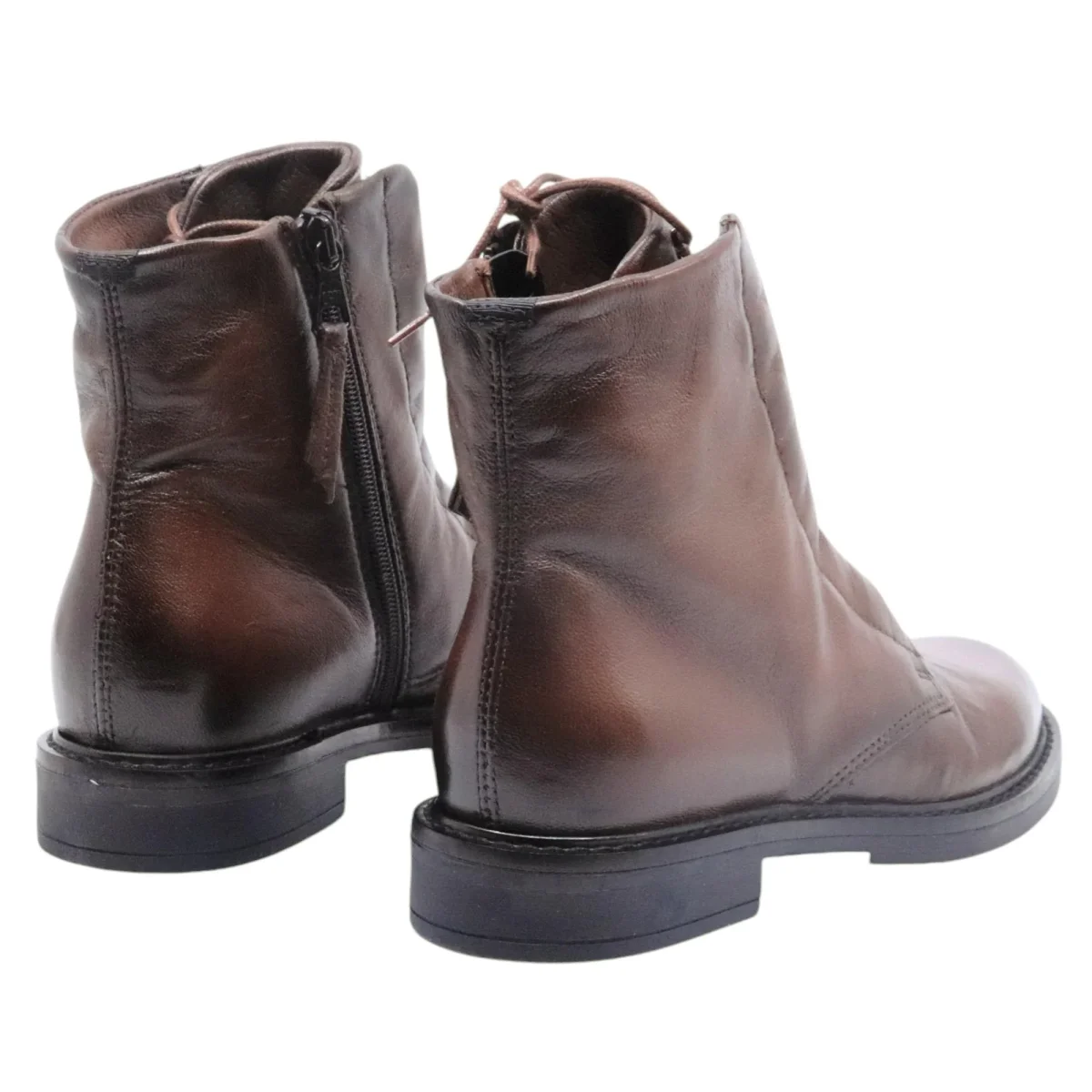 Anfibio Mjus T81205 da donna in pelle marrone - immagine 4