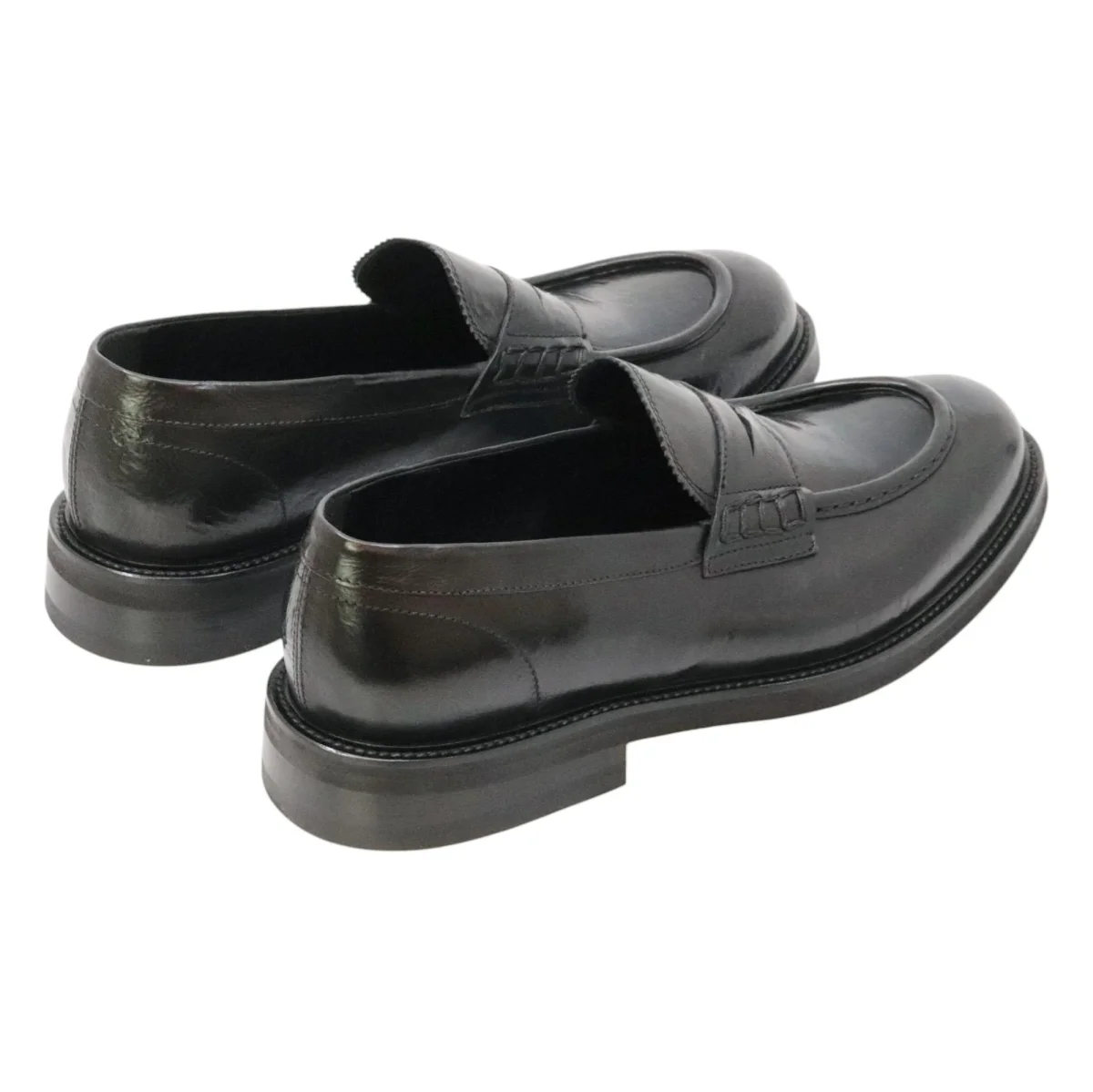 Ducanero 2760 mocassino uomo in pelle nera - immagine 5