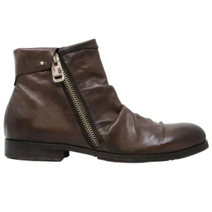 AS98 401216 Clash stivaletto donna in pelle marrone