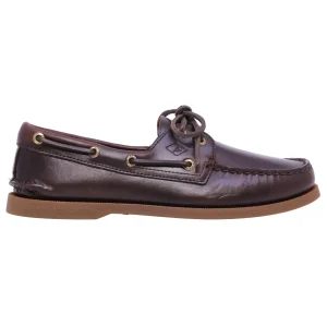 Sperry A/O 2-Eye mocassino uomo in pelle marrone