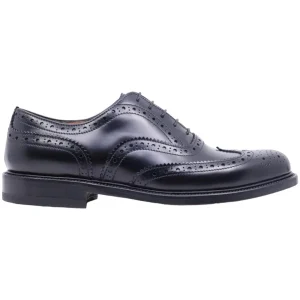 Scarpa Francesina imperiale Mille 885 Oxford in pelle nera