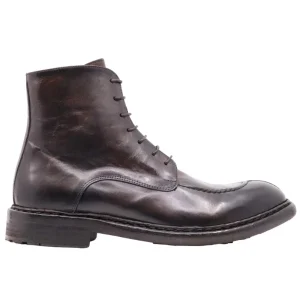 Stivaletto da uomo Crispiniano in pelle di colore marrone