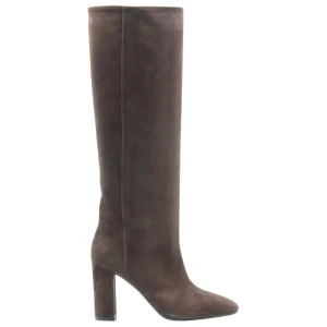 Bianca Di R3146 stivale donna in camoscio marrone
