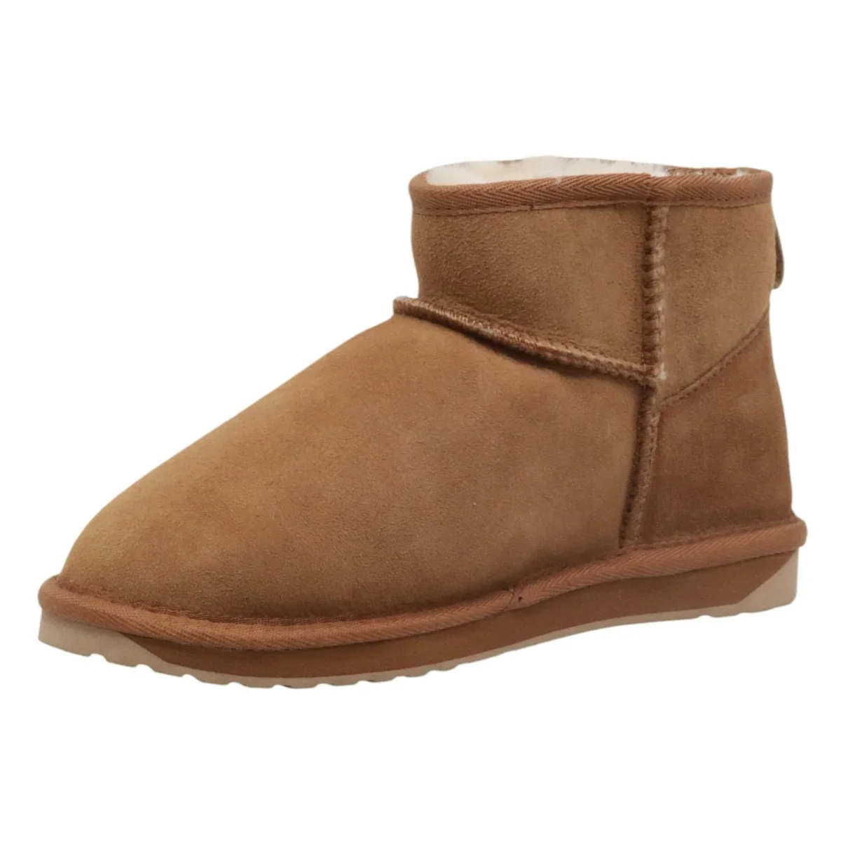 EMU Australia Stinger Micro stivaletti donna in montone marrone castagna - immagine 4