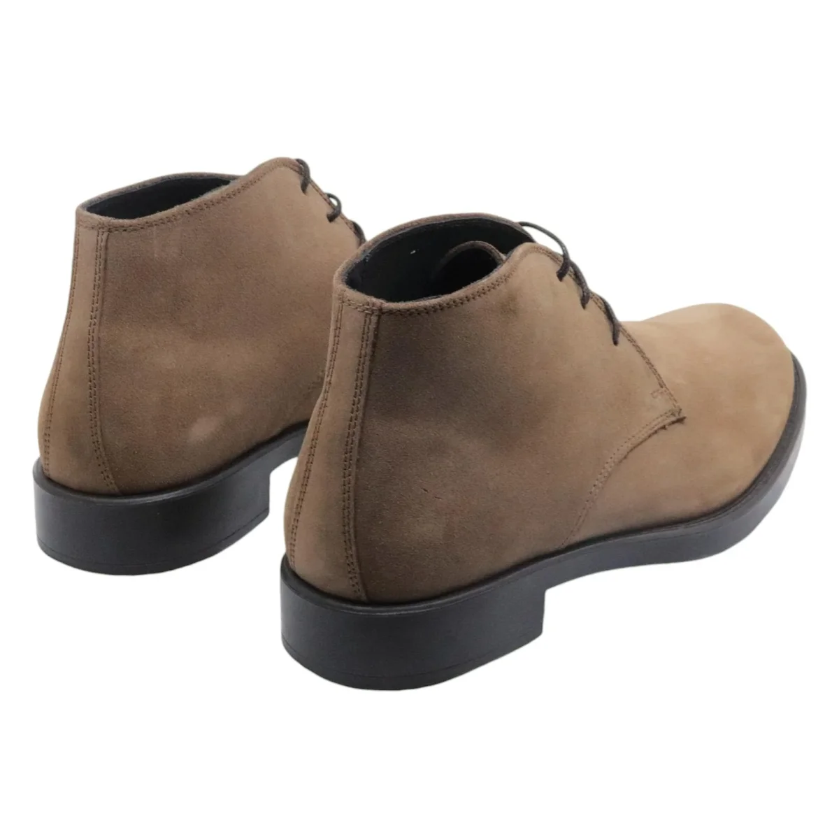 Antica Cuoieria 17337 Polacchino da uomo in camoscio gianduia - immagine 5