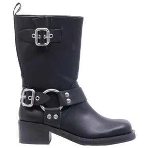 Steve Madden En-Route stivaletto donna in similpelle di coloe nero