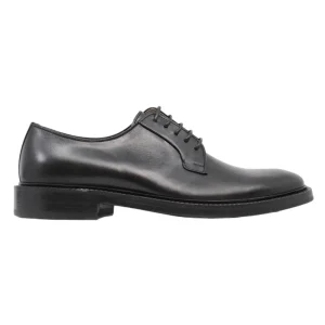 Scarpa Derby da uomo di Seboy's 3810 in pelle nera
