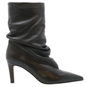 The Seller SE2032 stivaletto donna in pelle nera