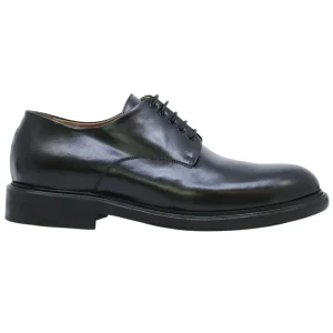 Crispiniano 860 scarpa derby uomo pelle nera