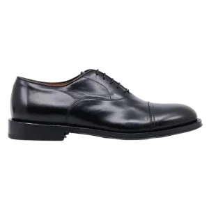 Scarpa Oxford uomo Corvari in pelle nera