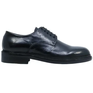 Scarpa Derby imperiale uomo Crispiniano 860 in pelle nera