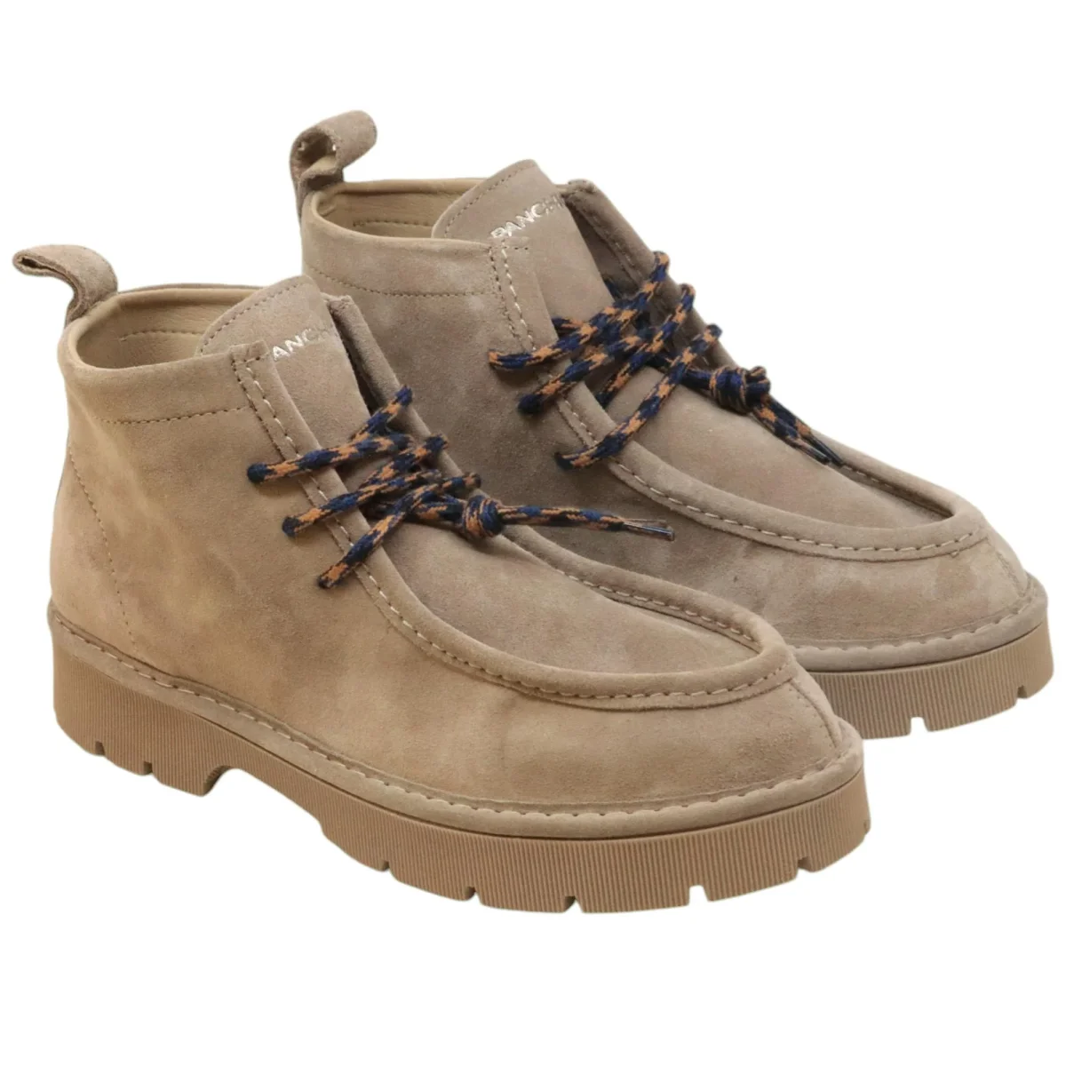 Polacchino donna Panchic P99 in camoscio color noce - immagine 3