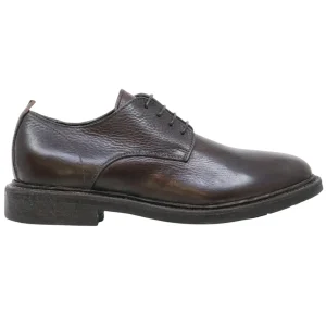 Moma 52403A scarpa derby uomo in pelle nera