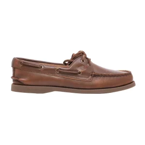 Sperry A/O 2-Eye mocassino donna in pelle marrone