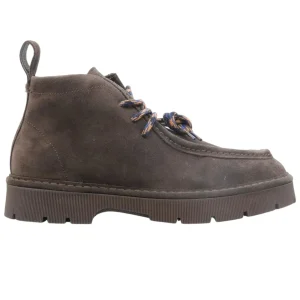 Polacchino uomo Panchic P99 in suede marrone ebano