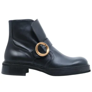 Ras 7857 stivaletto da donna in pelle nera
