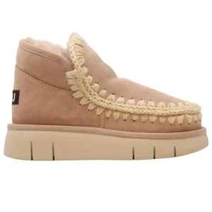 Mou Eskimo Bounce sneaker stivaletto donna in montone camel