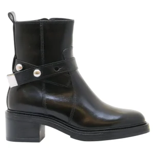 MJUS Charmi L99204 stivaletto donna in pelle nera