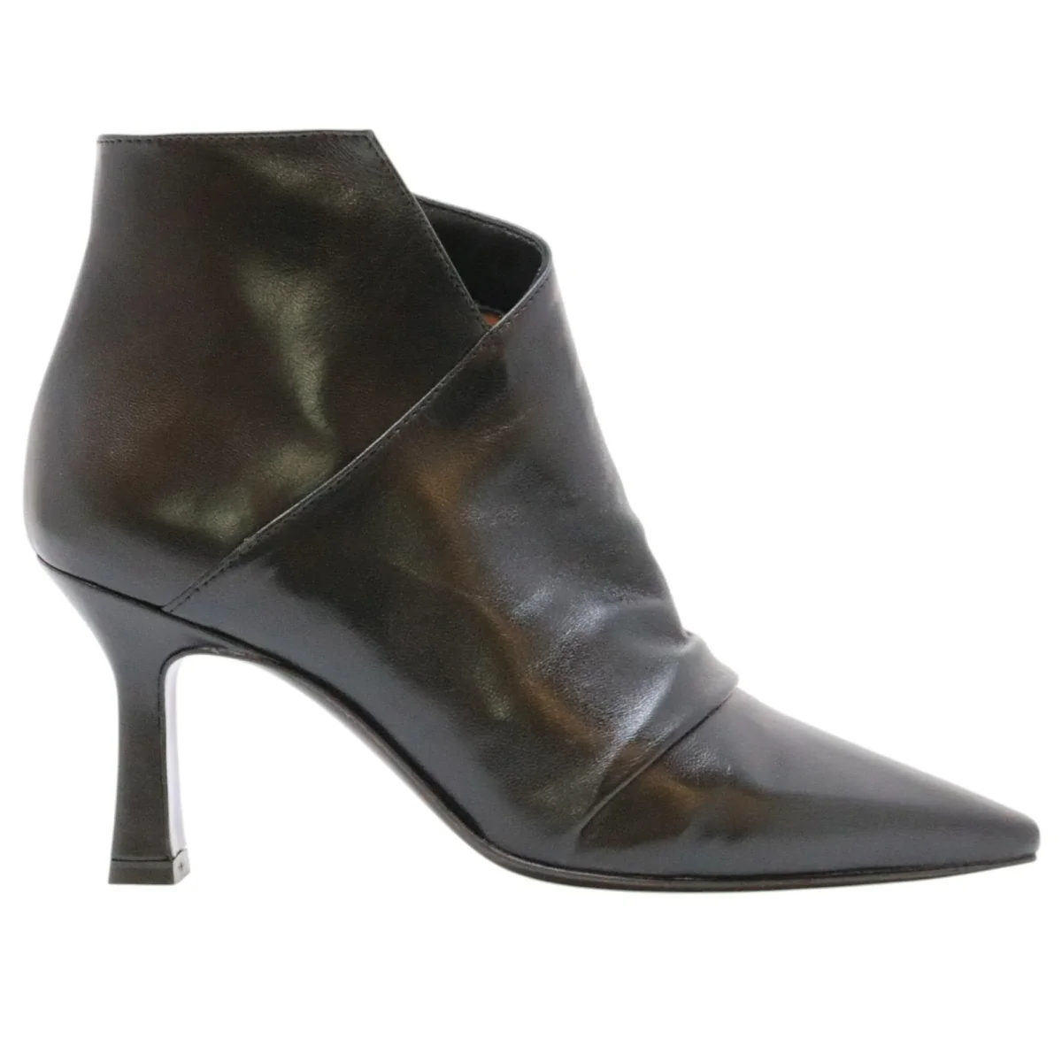 The Seller BR317 tronchetto donna in pelle nera - immagine 2