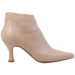Tronchetto donna Ranyé 130 in pelle cappuccino nude