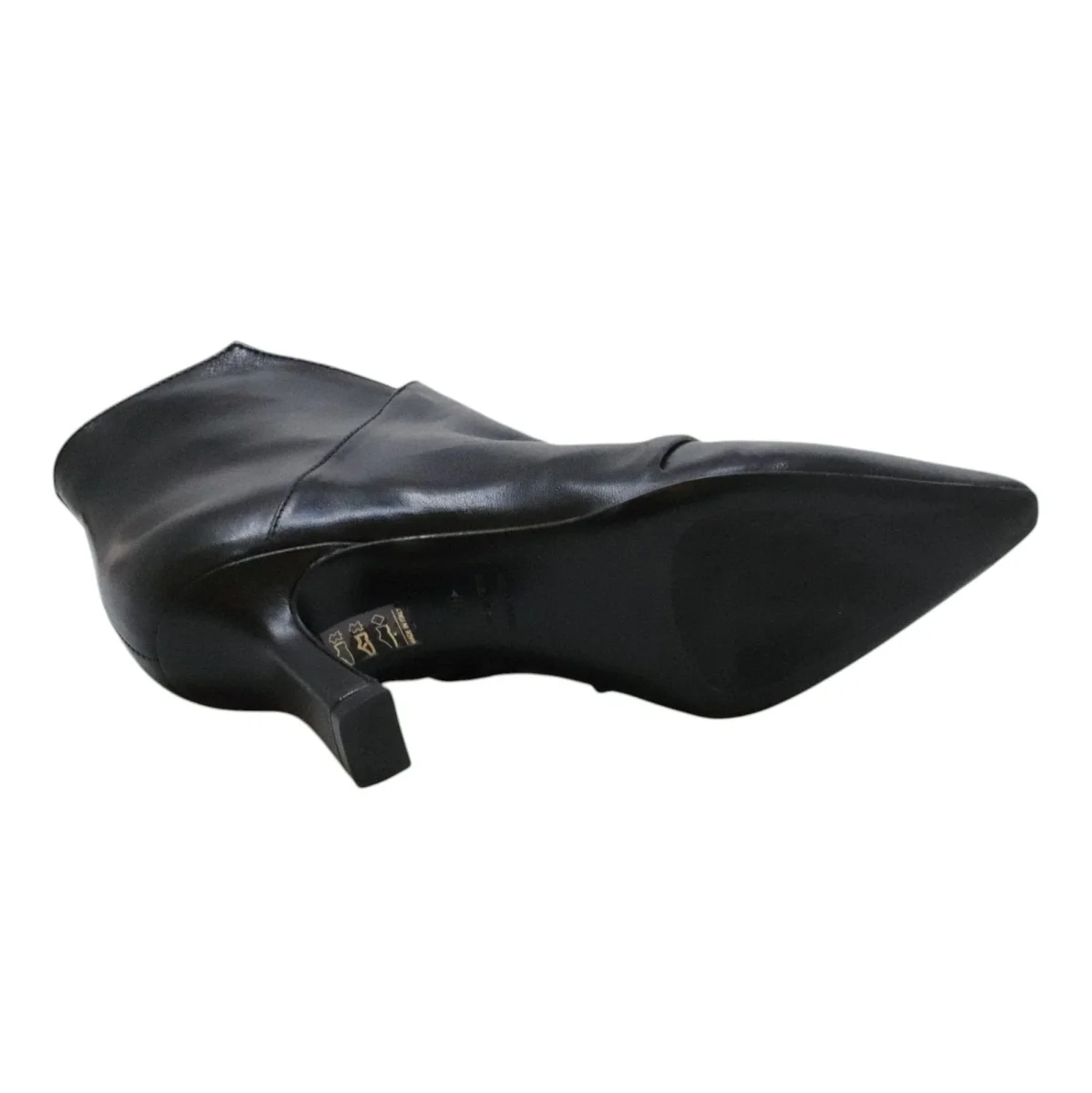 The Seller BR317 tronchetto donna in pelle nera - immagine 6