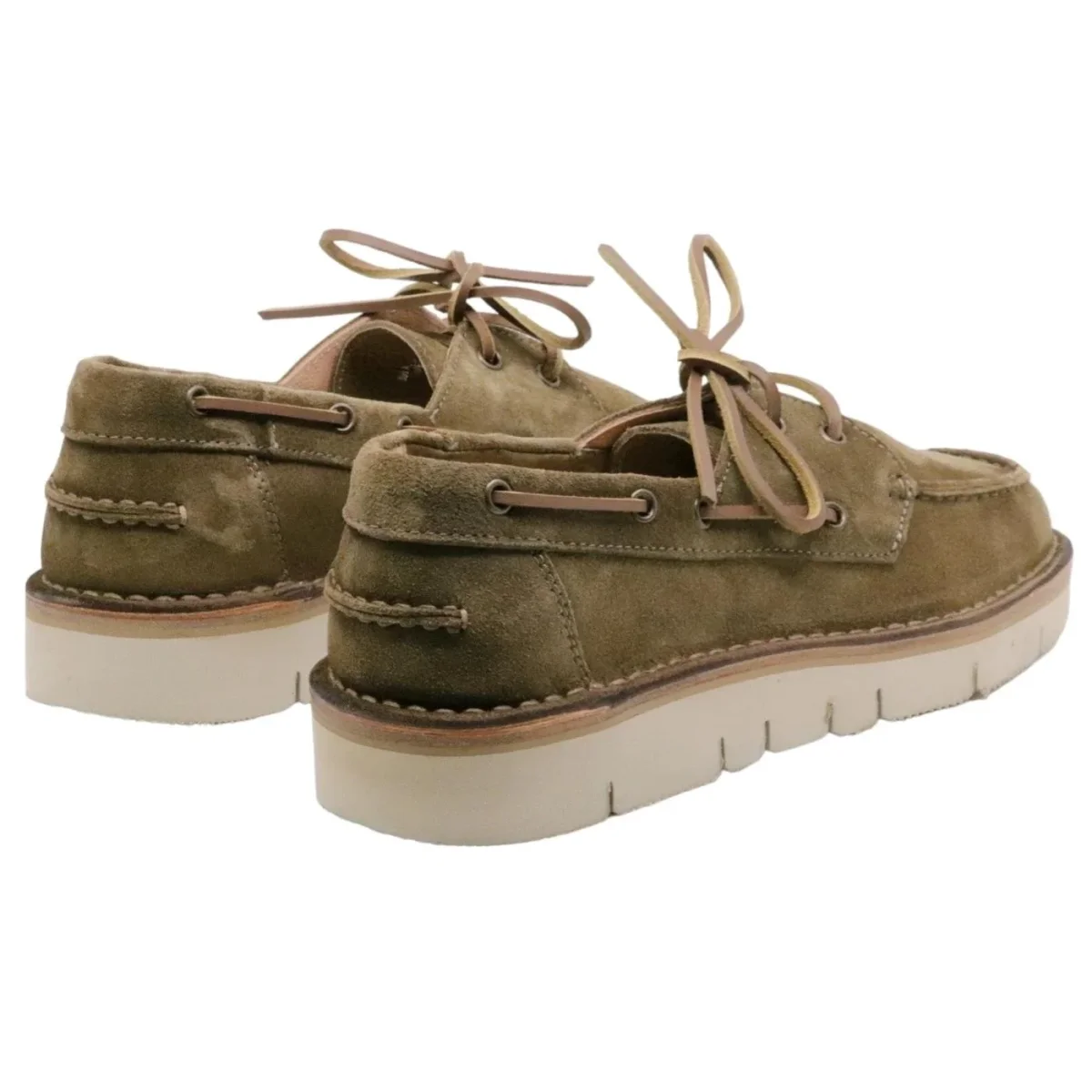 Astorflex Boatflex scarpa da barca in camoscio verde - immagine 4