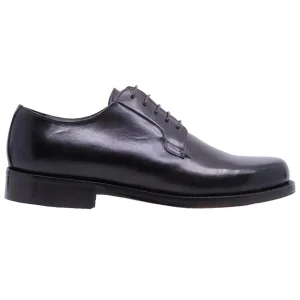 Scarpa Derby uomo Crispiniano 490 in pelle nera