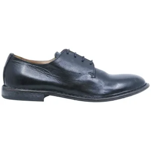 Scarpa derby uomo Moma 14501A in pelle nera