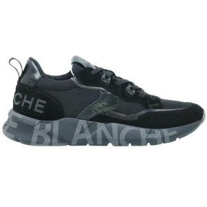 Voile Blanche Club 01 Sneaker uomo in camoscio nero