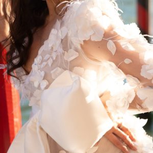 Abito Donna White flower