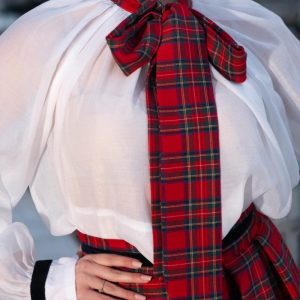 Completo donna in tartan