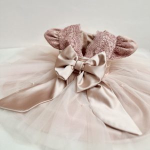 Abito Grace con applicazioni di perline