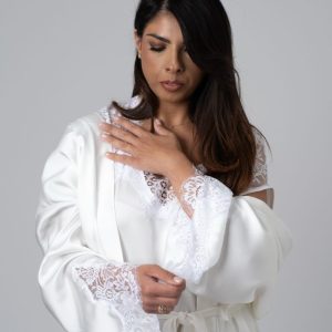 Kimono bride con sottoveste
