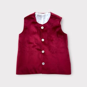 Panciotto in velluto