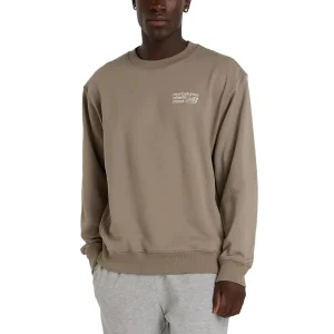 Felpa a girocollo New Balance in cotone