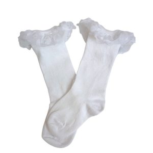 Calzini con tulle 3d