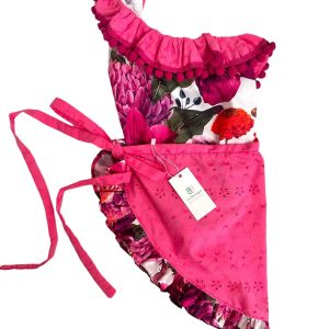 Costume in cotone monospalla