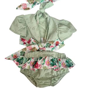 Costume intero in sangallo