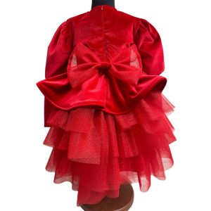 Abito in tulle e balze