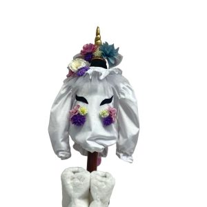 Pagliaccetto unicorno