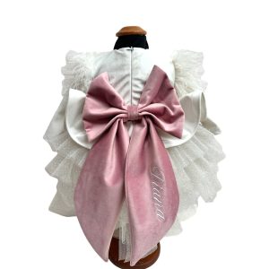 Abito balze in tulle