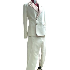 Tailleur inserti in seta