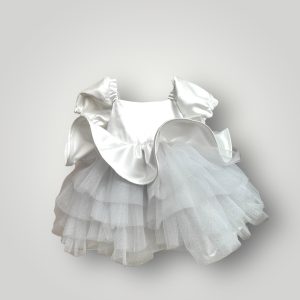 Abito balze in tulle