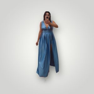 Abito in seta polvere