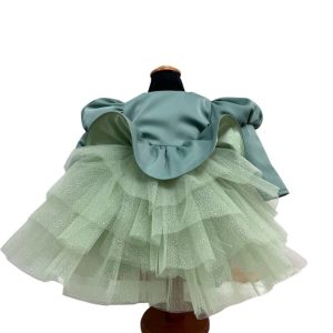 Abito balze in tulle