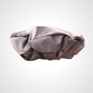 Basco in seta celeste polvere