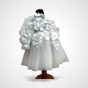 Abito bimba white flower